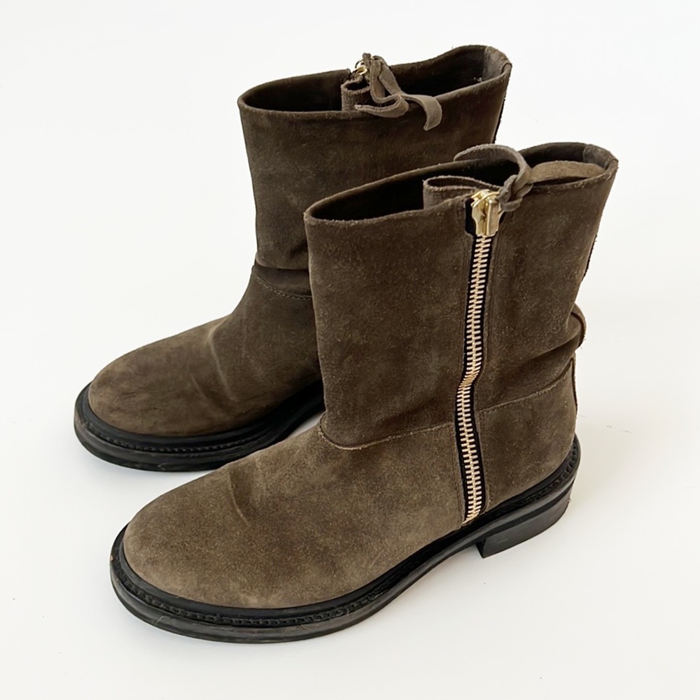 Women Buttero Suede Boots
